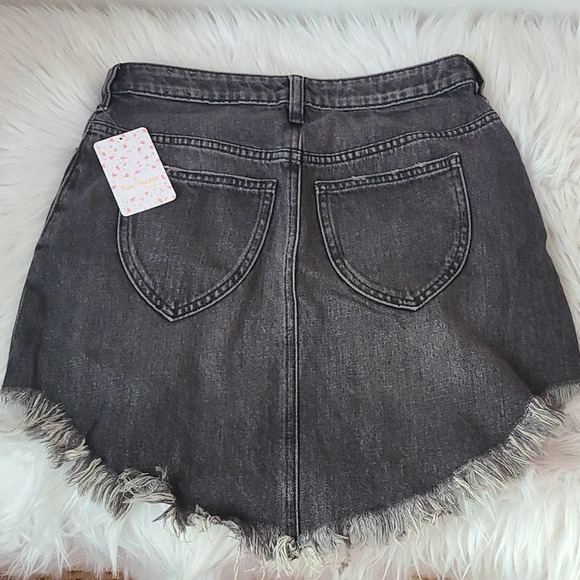 NWT Denim mini skirt Free People - Picture 12 of 13